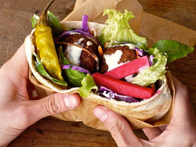 Falafel sandwich