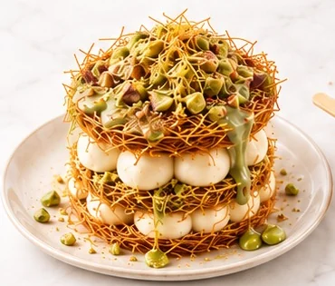 Kunafa tiramisu