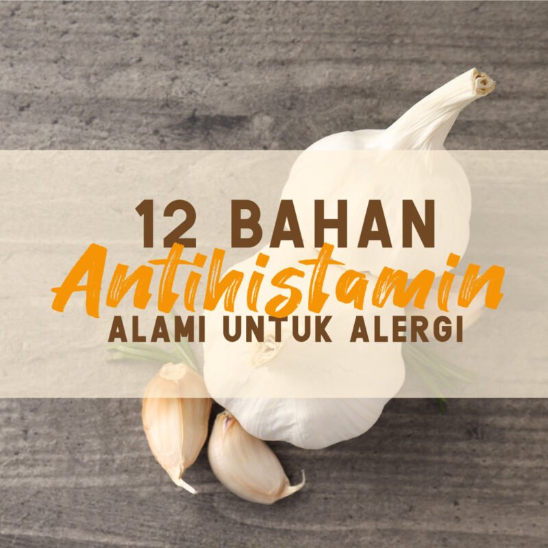 12 bahan antihistamin alami untuk alergi