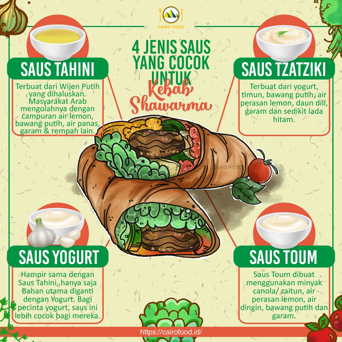 saus untuk shawarma