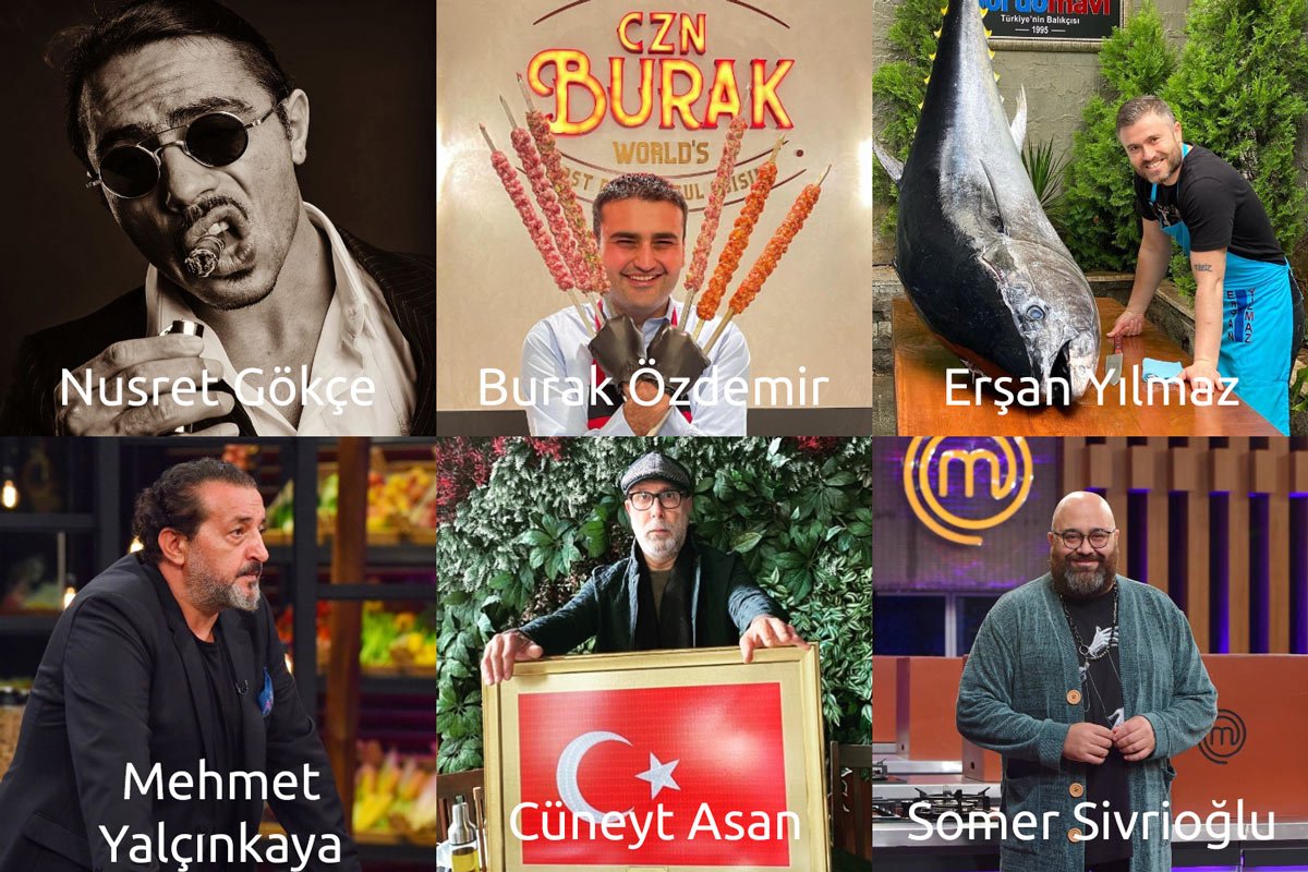 6 Chef paling terkenal dari turki, dari CZN Burak sampai