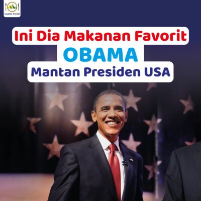 7 Makanan Favorit Obama Mantan Presiden USA