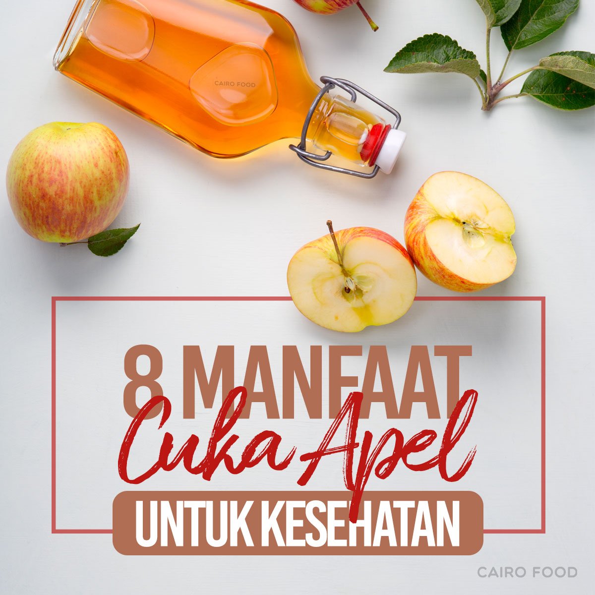 8 manfaat cuka apel untuk kesehatan
