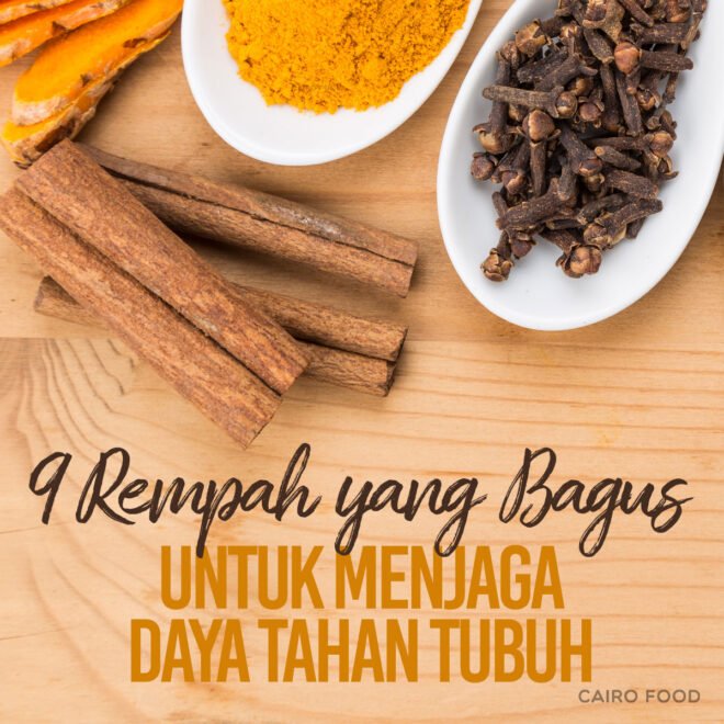 Rempah Yang Bagus Untuk Menjaga Daya Tahan Tubuh