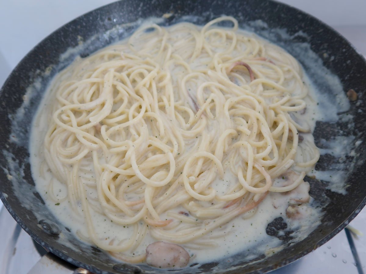 Resep Pasta Alfredo Cairo Food