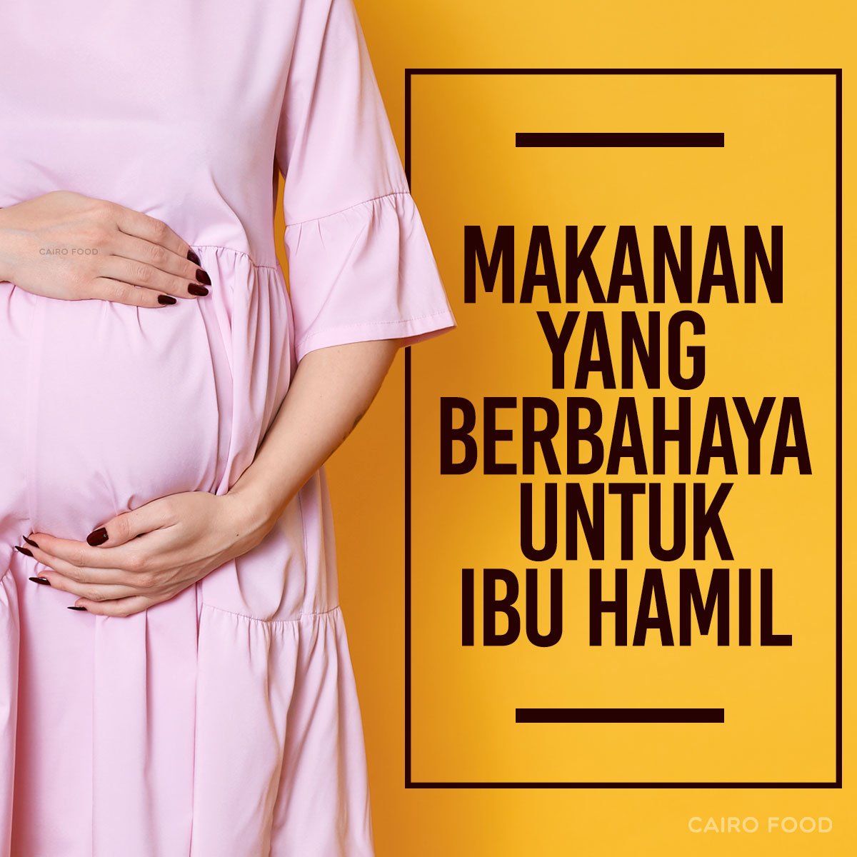 makanan yang berbahaya untuk ibu hamil