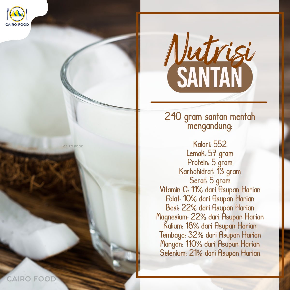 nutrisi santan