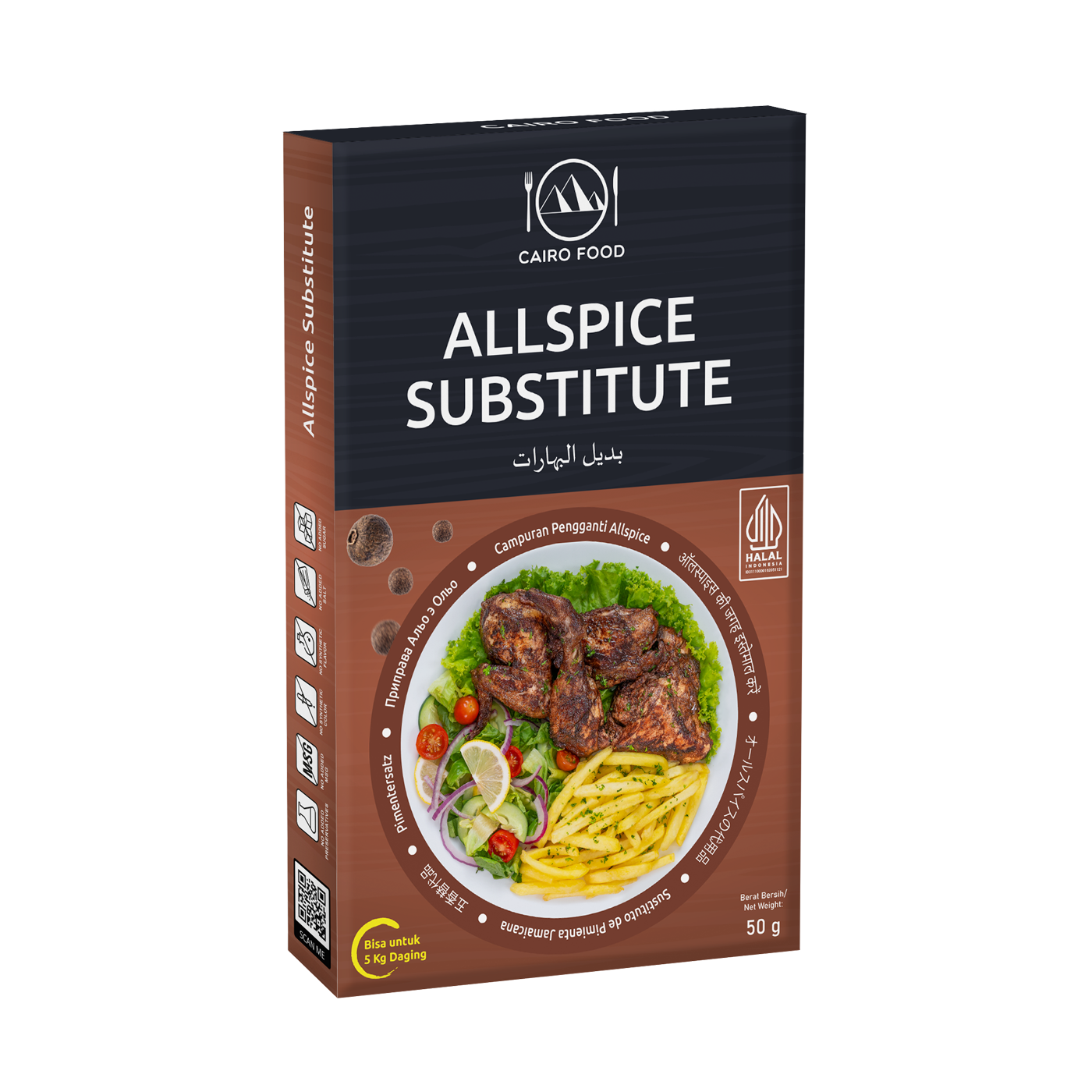 Allspice Substitute (Campuran Pengganti Allspice)