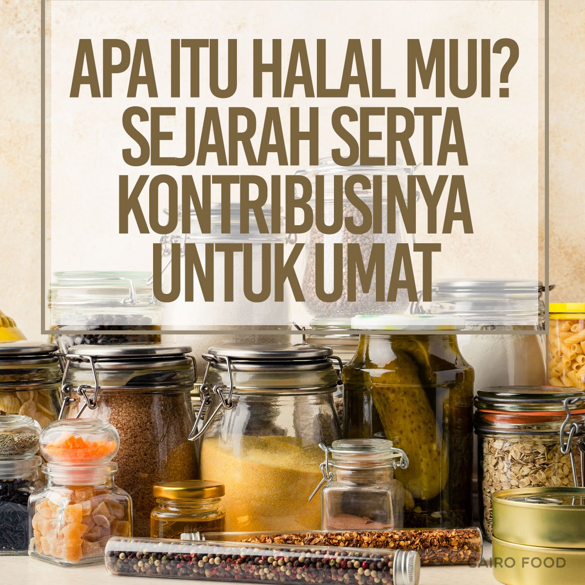 Apa Itu Halal MUI? Sejarah Serta Kontribusinya Untuk Umat - Cairo Food