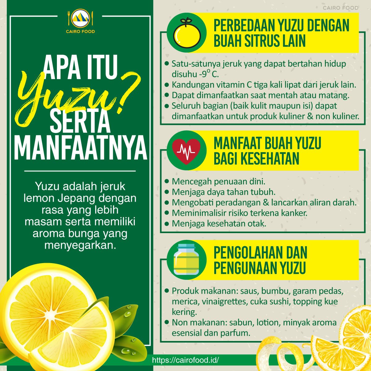 apa itu yuzu serta manfaatnya untuk kesehatan