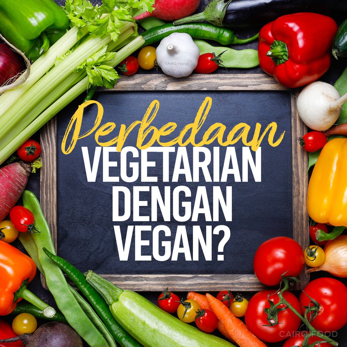 apa perbedaan vegetarian dengan vegan