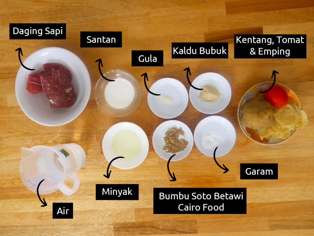 Resep Soto Betawi - Cairo Food