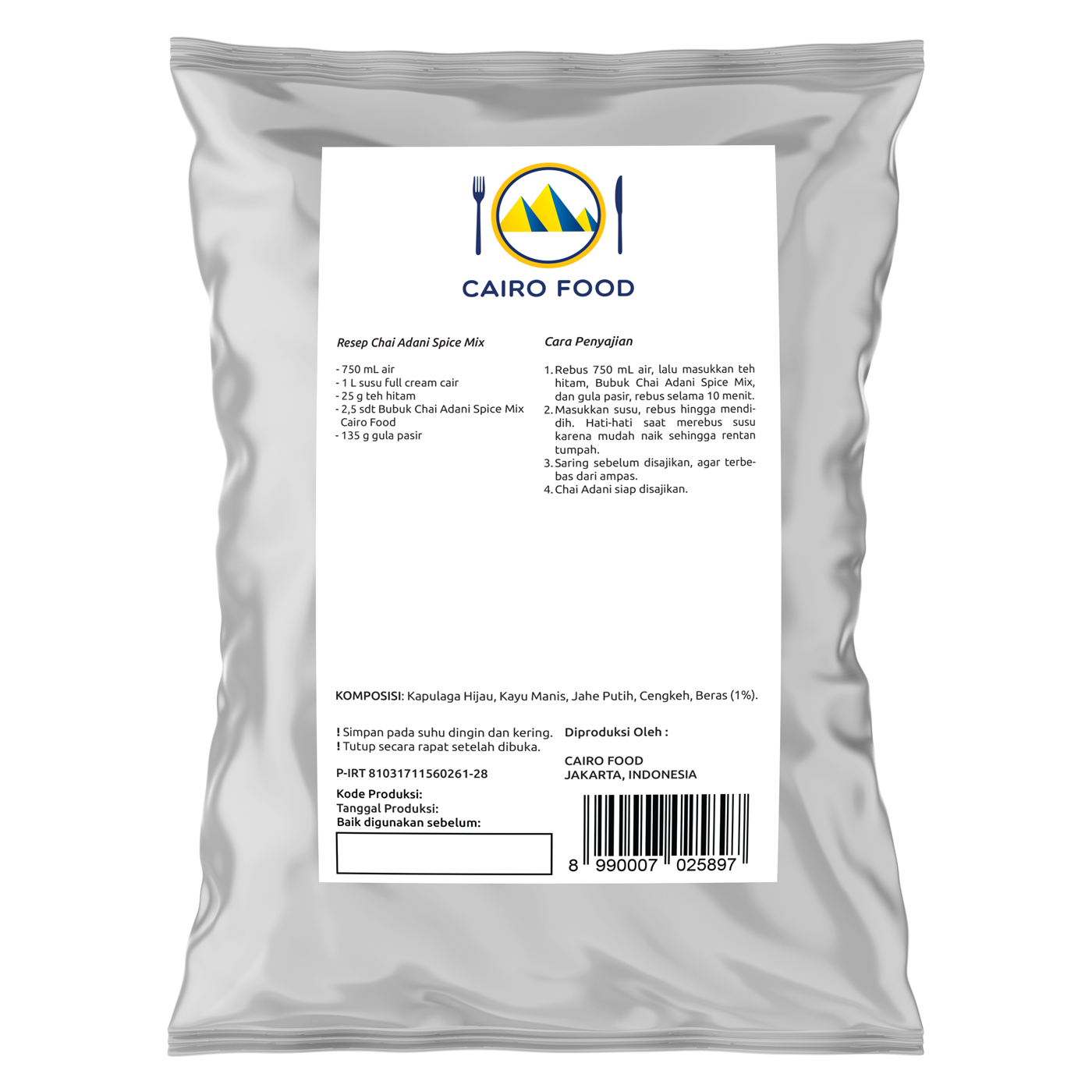 Chai Adani Spice Mix (Bumbu Chai Adani)