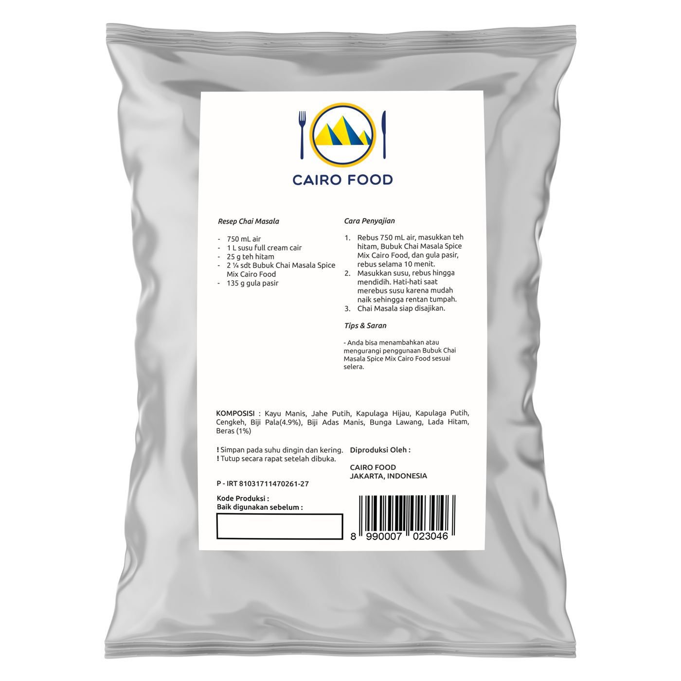 Chai Masala Spice Mix Cairo Food