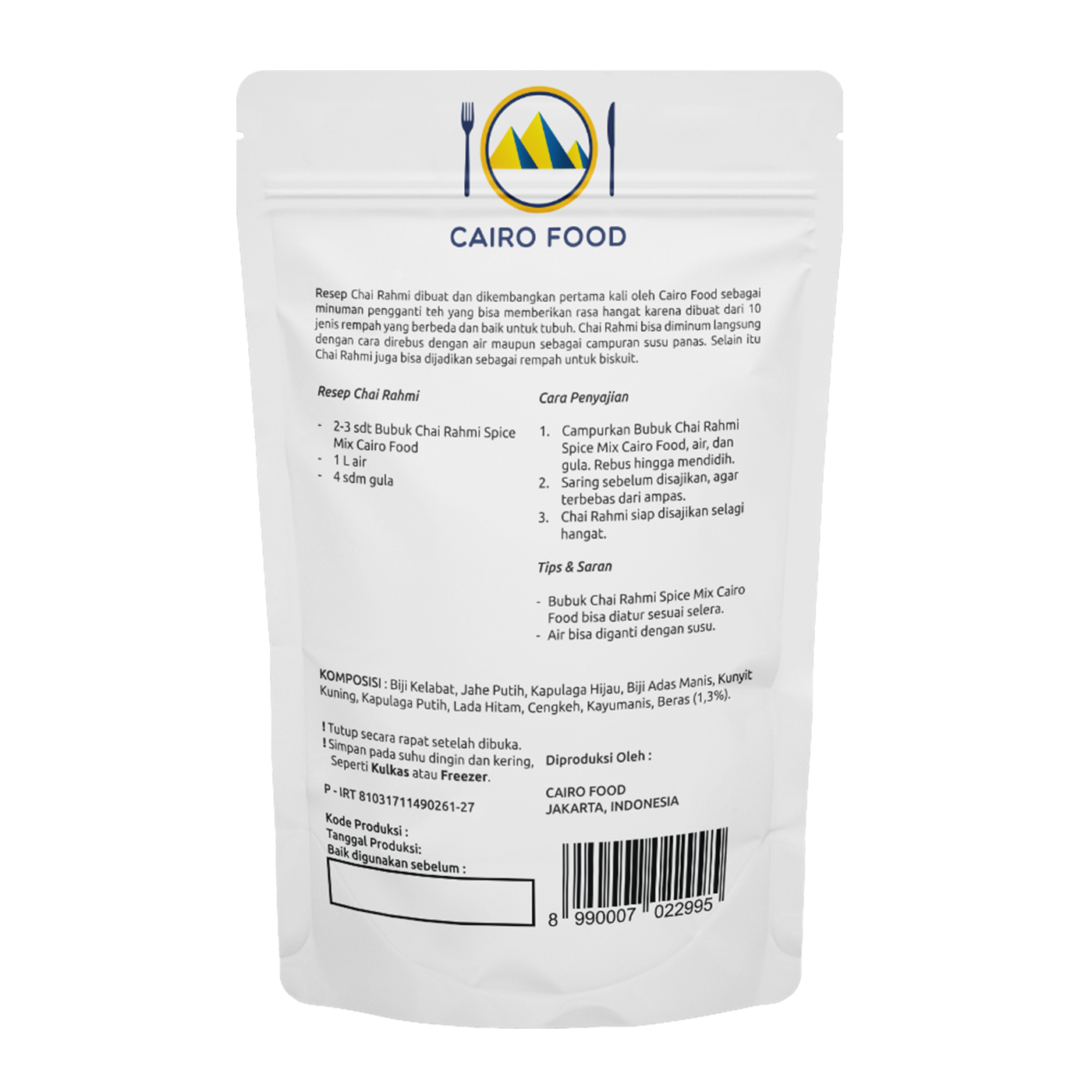 Bumbu Chai Rahmi Cairo Food