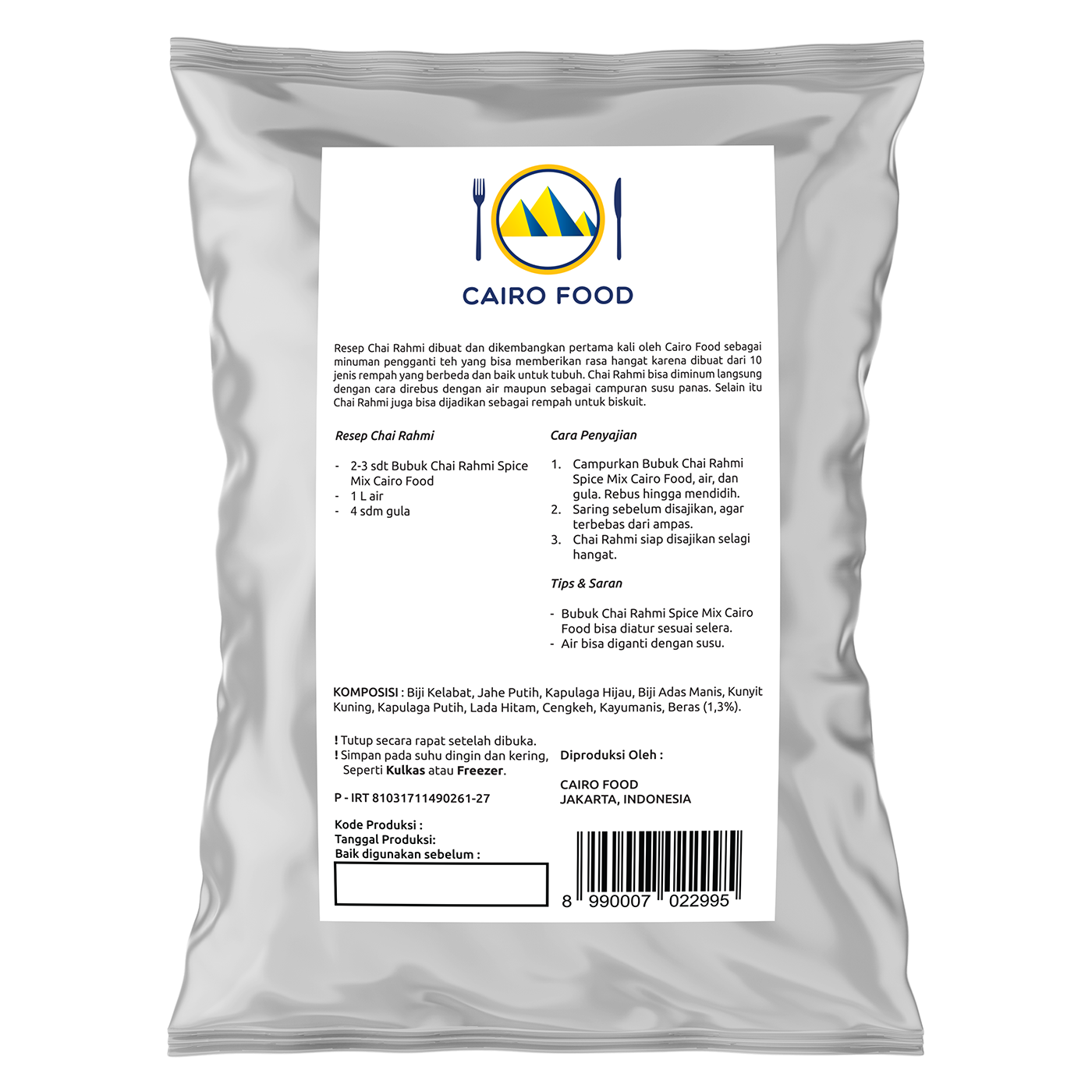 Bumbu Chai Rahmi Cairo Food