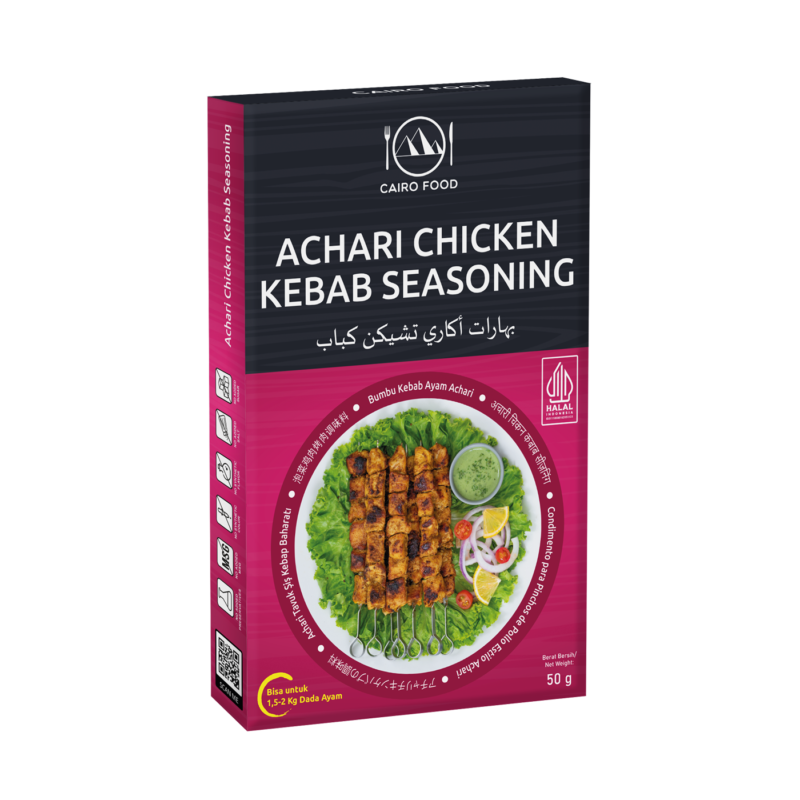 Achari Chicken Kebab Seasoning (Bumbu Kebab Ayam Achari)