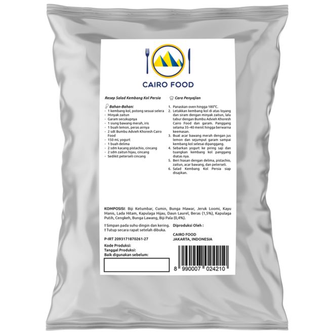 bumbu advieh khoresh seasoning cairo food 1kg belakang