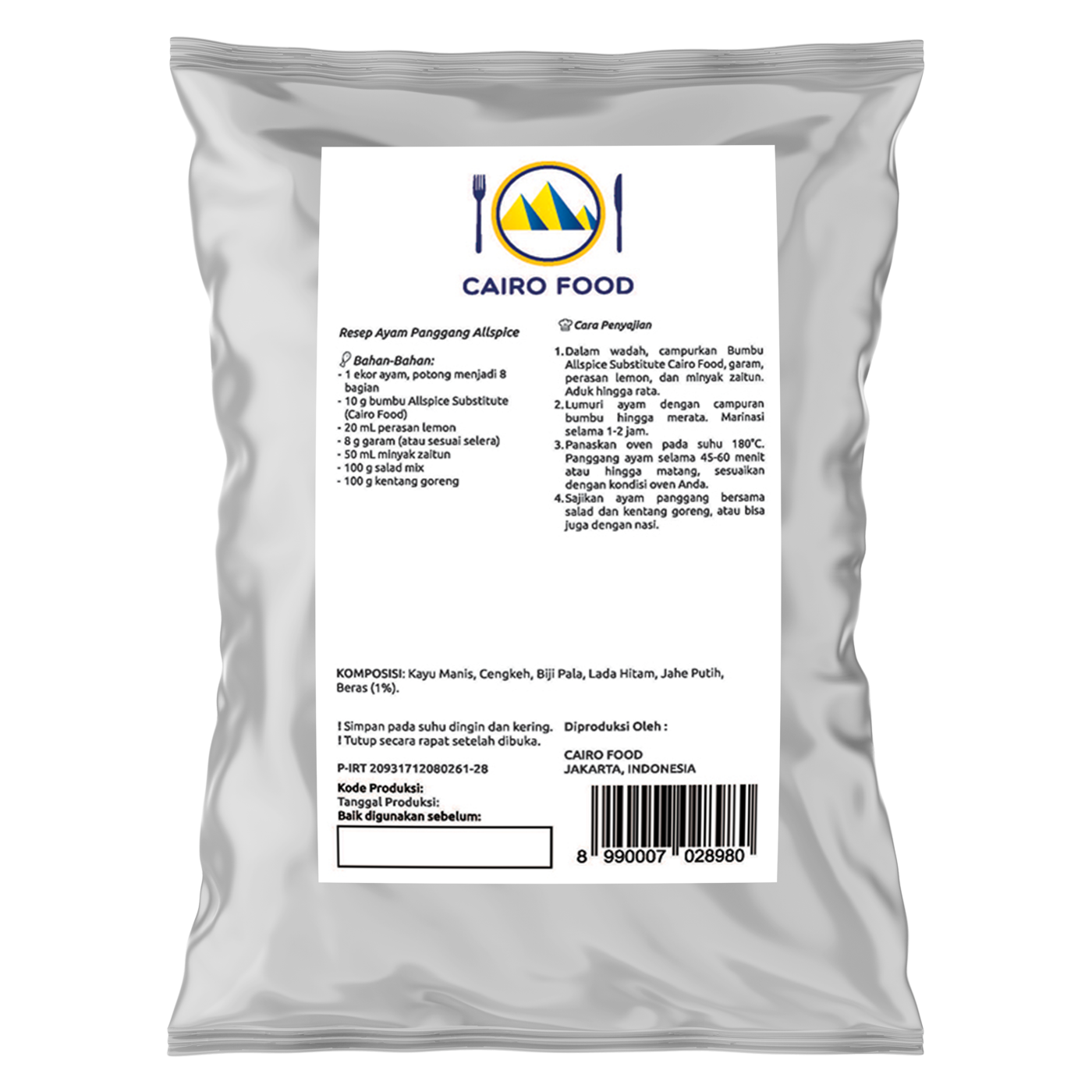 Allspice Substitute (Campuran Pengganti Allspice)