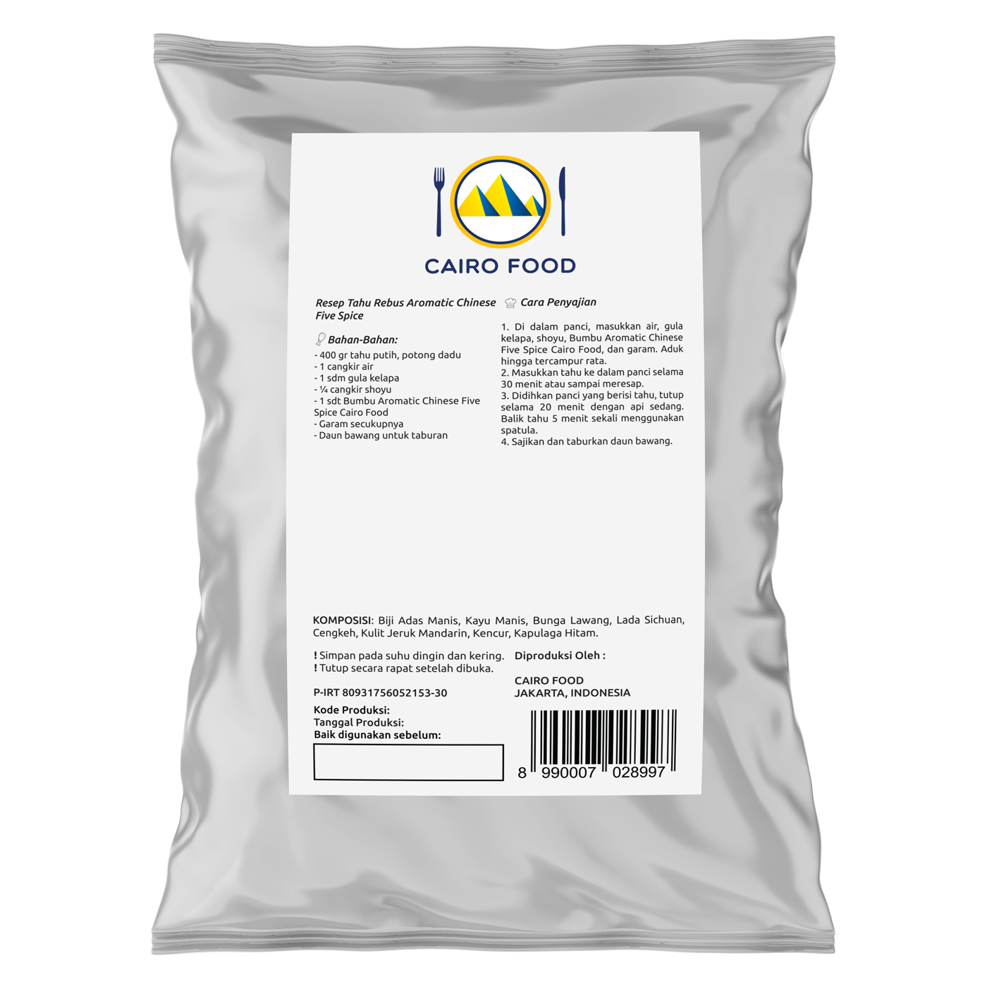 Aromatic Chinese Five Spice (Bumbu Lima Rempah Cina Aromatik)