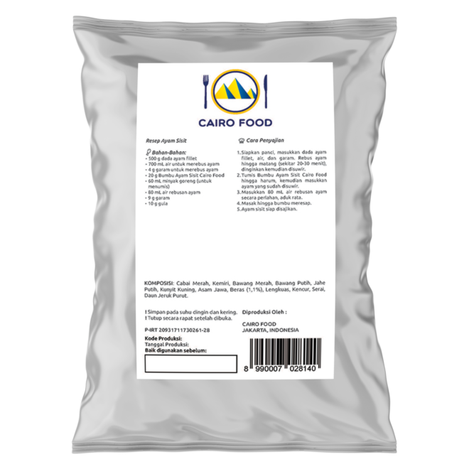 Ayam Sisit Seasoning (Bumbu Ayam Sisit)