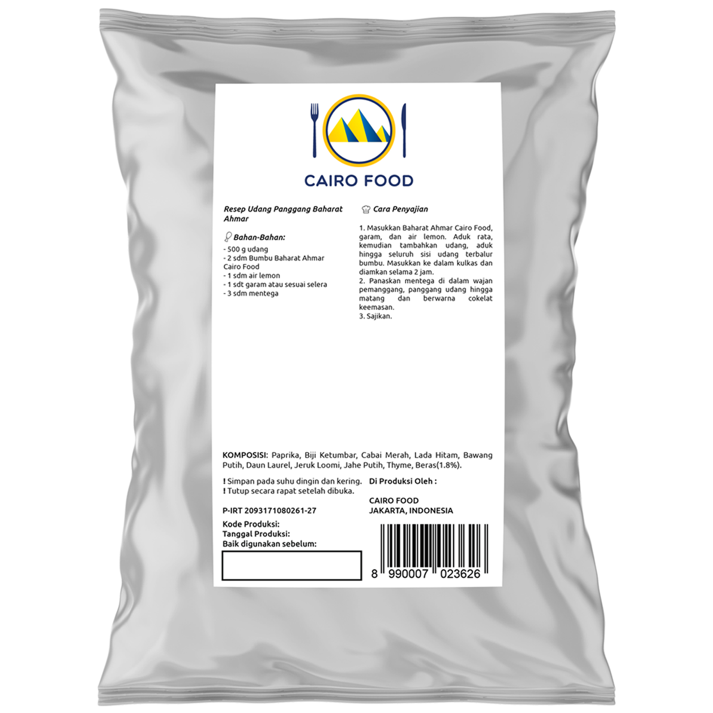 Baharat Ahmar (Bumbu Baharat Ahmar)