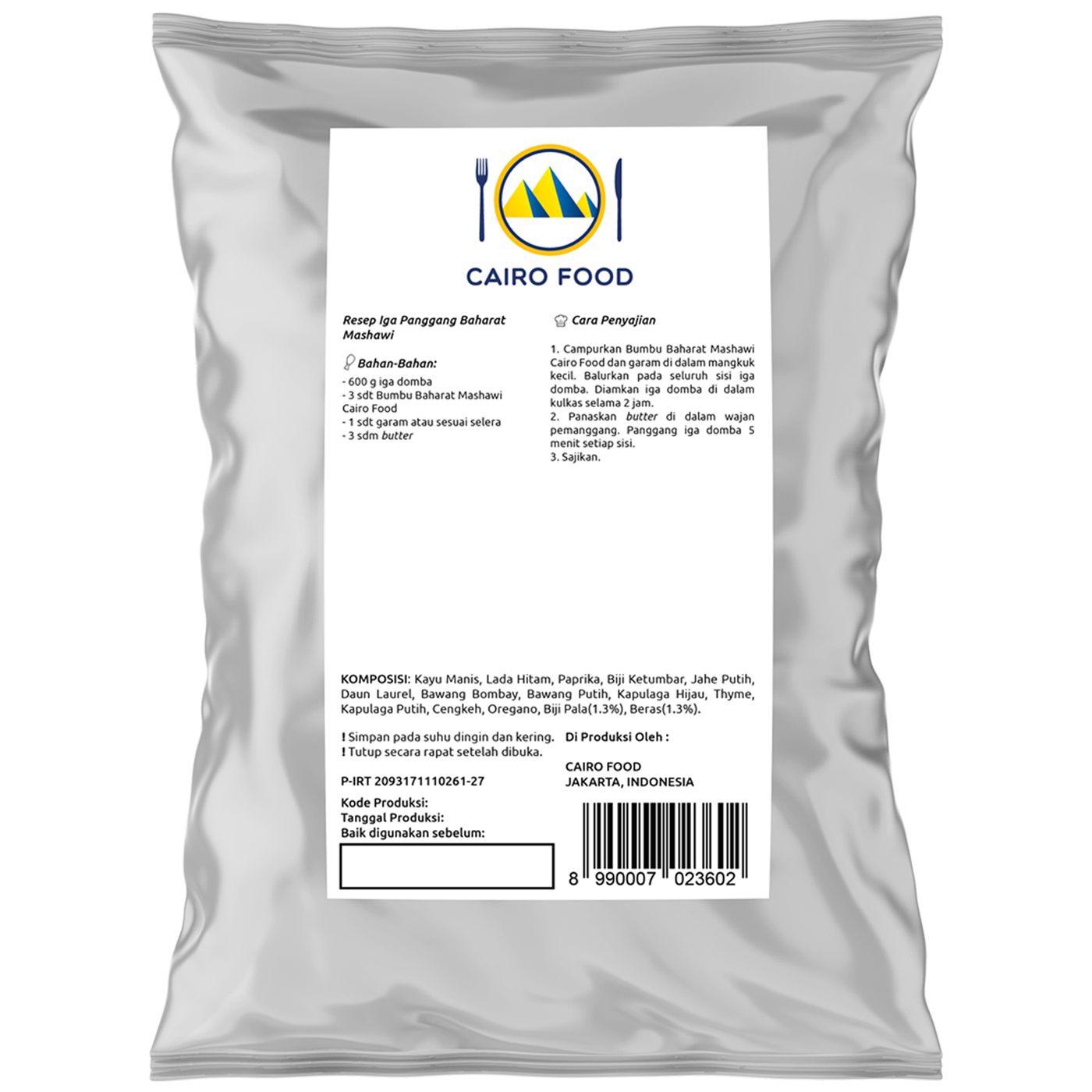 Baharat Mashawi (Bumbu Baharat Mashawi)