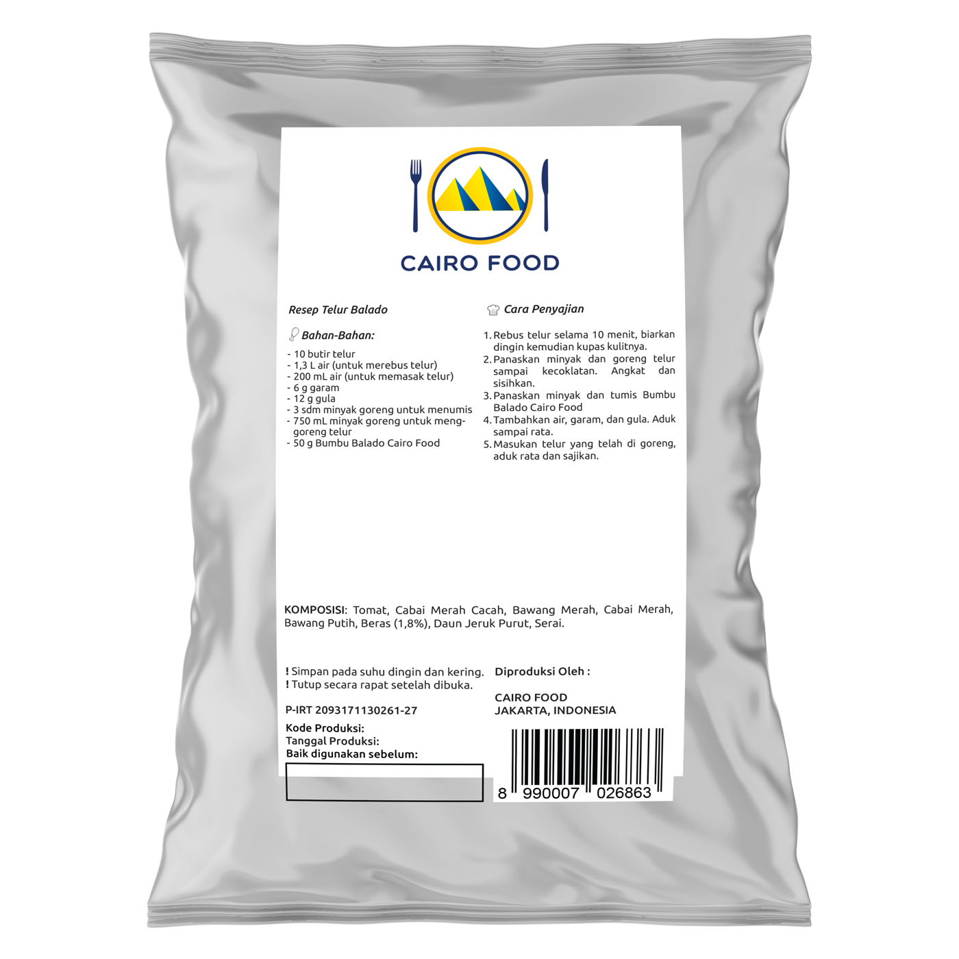 Bumbu Balado Cairo Food