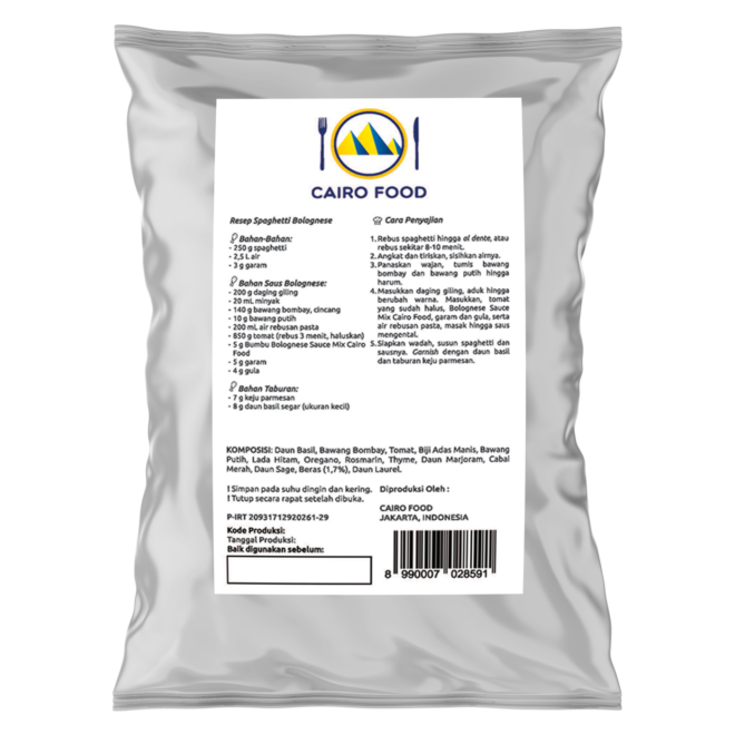 Bolognese Sauce Mix (Bumbu Saus Bolognese)