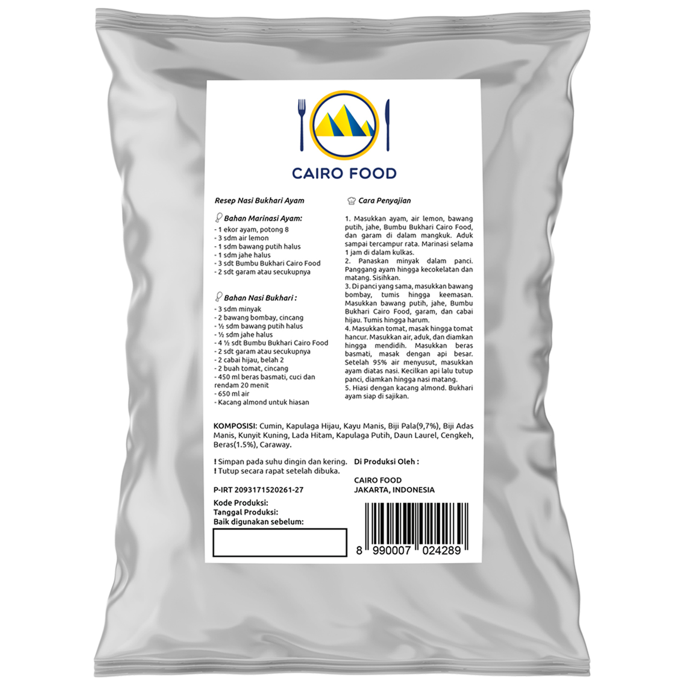 Bukhari Seasoning (Bumbu Bukhari)