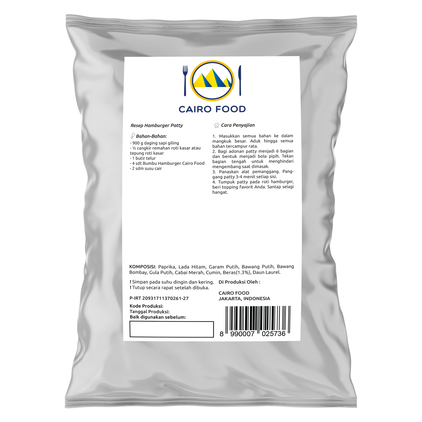 Burger Seasoning (Bumbu Burger)