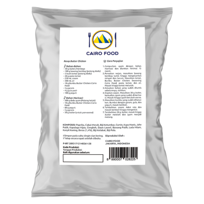 Butter Chicken Spice Mix (Bumbu Butter Chicken)