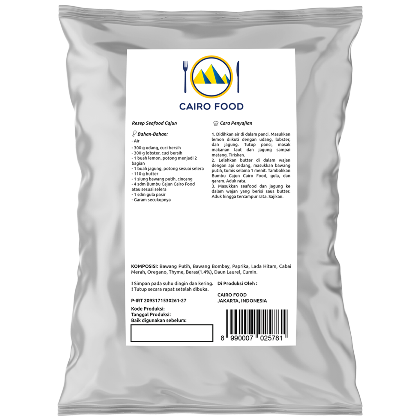 Bumbu Cajun Seasoning Cairo Food