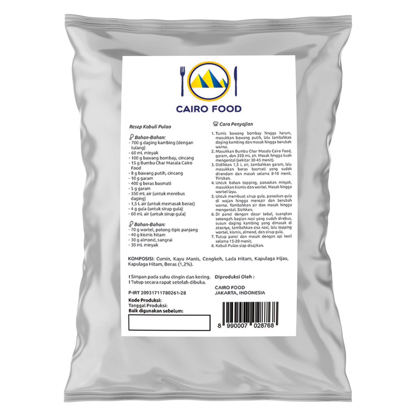 Char Masala (Bumbu Char Masala)