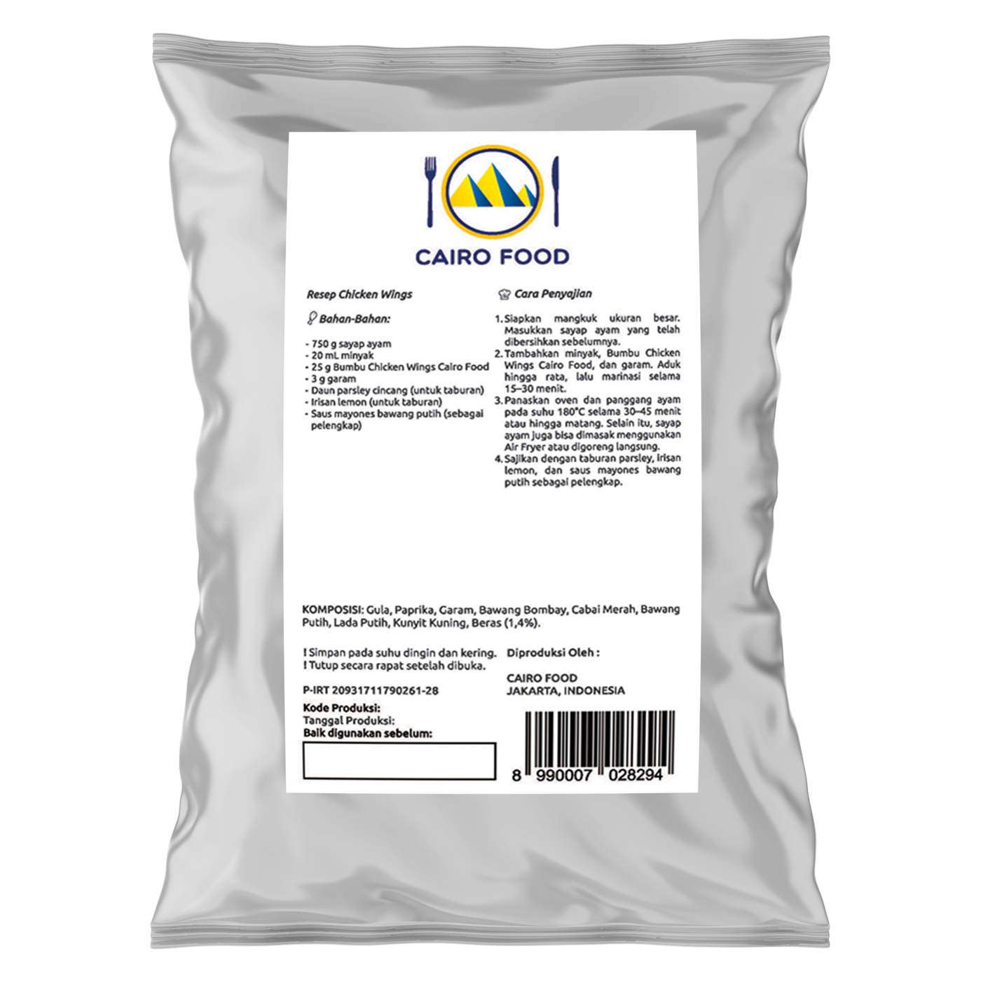 Chicken Wings Seasoning (Bumbu Chicken Wings)