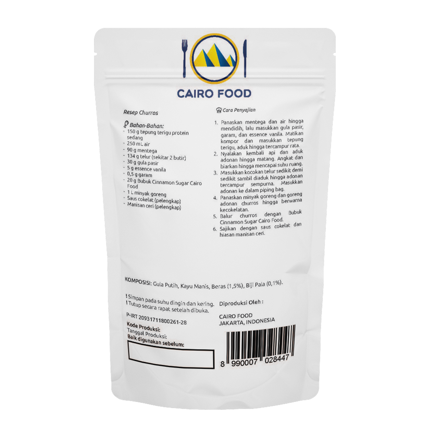 Cinnamon Sugar (Gula dengan Kayu Manis)