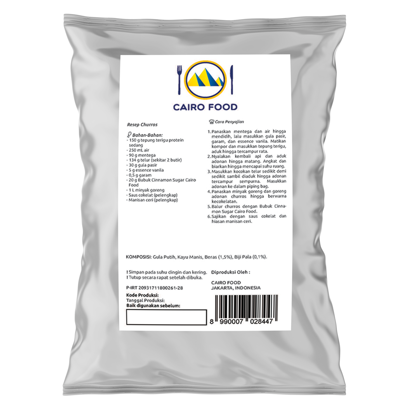 Cinnamon Sugar (Gula dengan Kayu Manis)