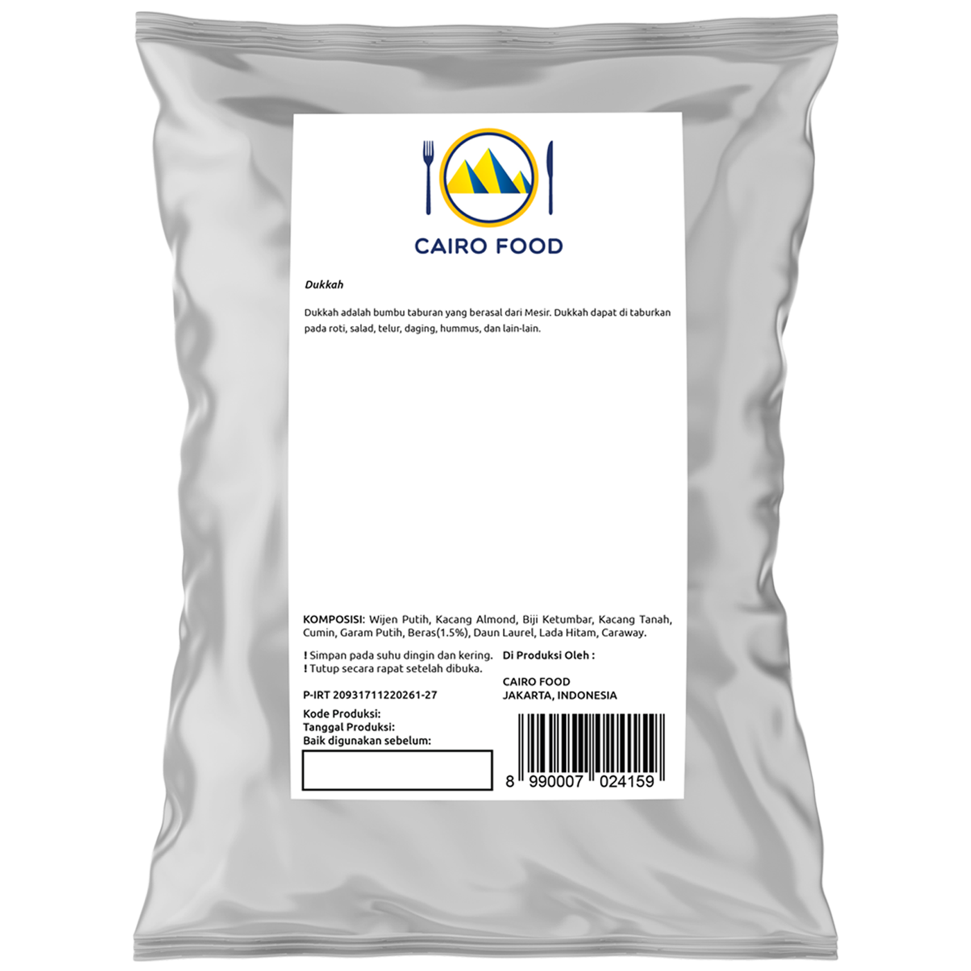 Dukkah (Bumbu Dukkah)