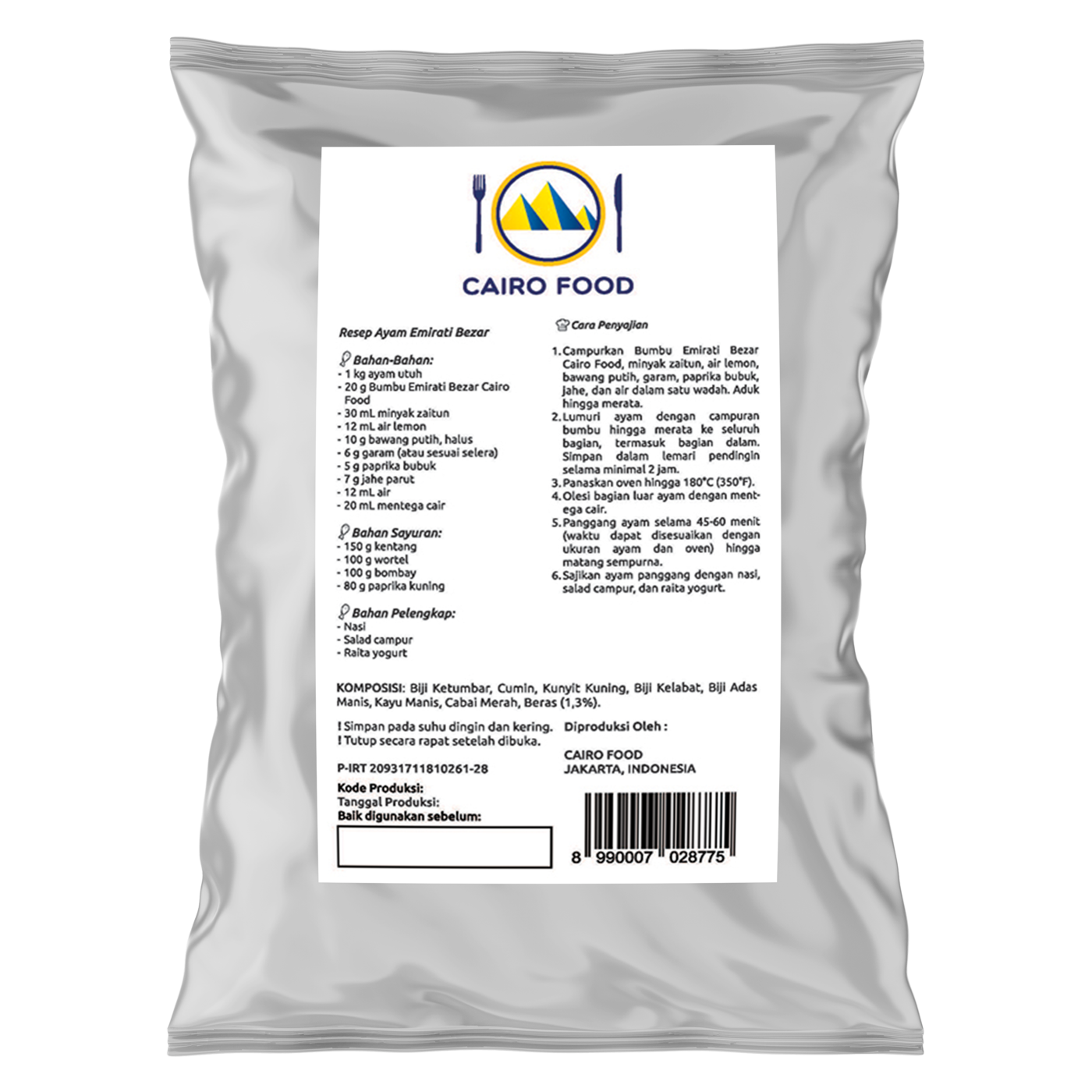 Emirati Bezar Seasoning (Bumbu Bezar Emirat)