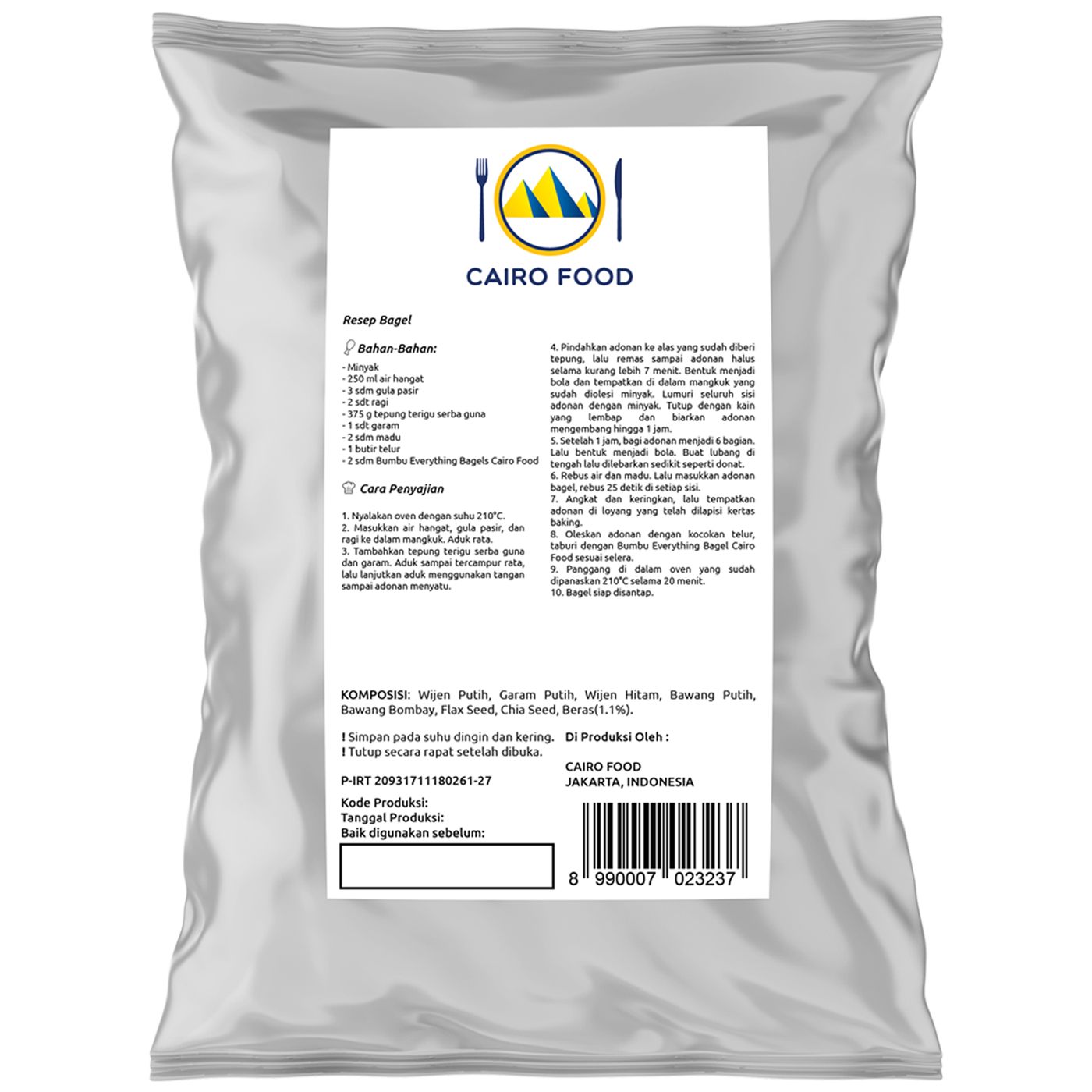 Everything Bagel Seasoning (Bumbu Everything Bagel) Everything Bagel Seasoning (Bumbu Everything Bagel)