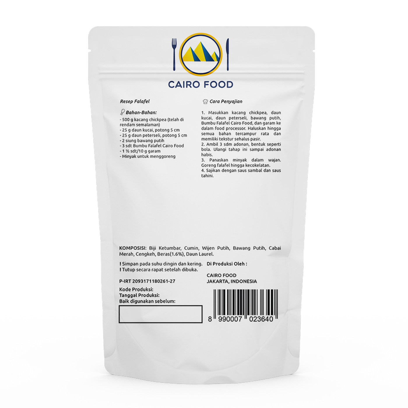 Falafel Seasoning (Bumbu Falafel) Falafel Seasoning (Bumbu Falafel)