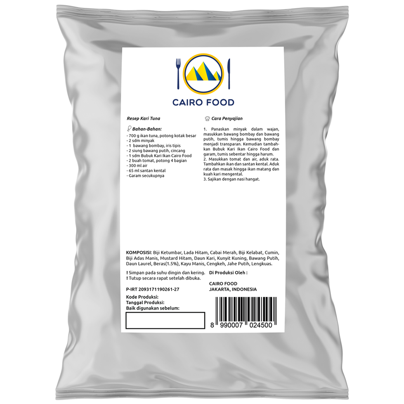 Fish Curry Powder (Bumbu Kari Ikan)