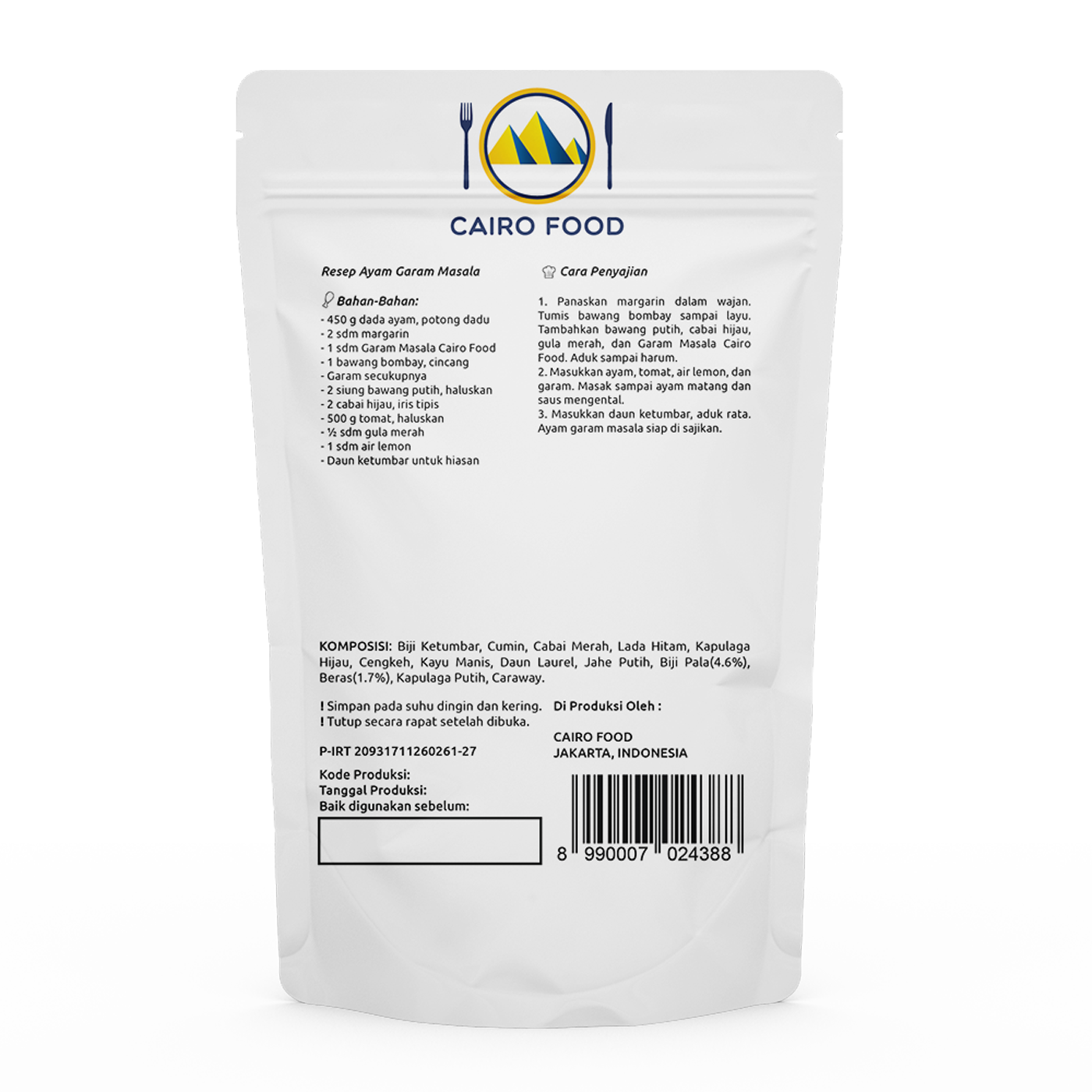 Garam Masala (Bumbu Garam Masala)