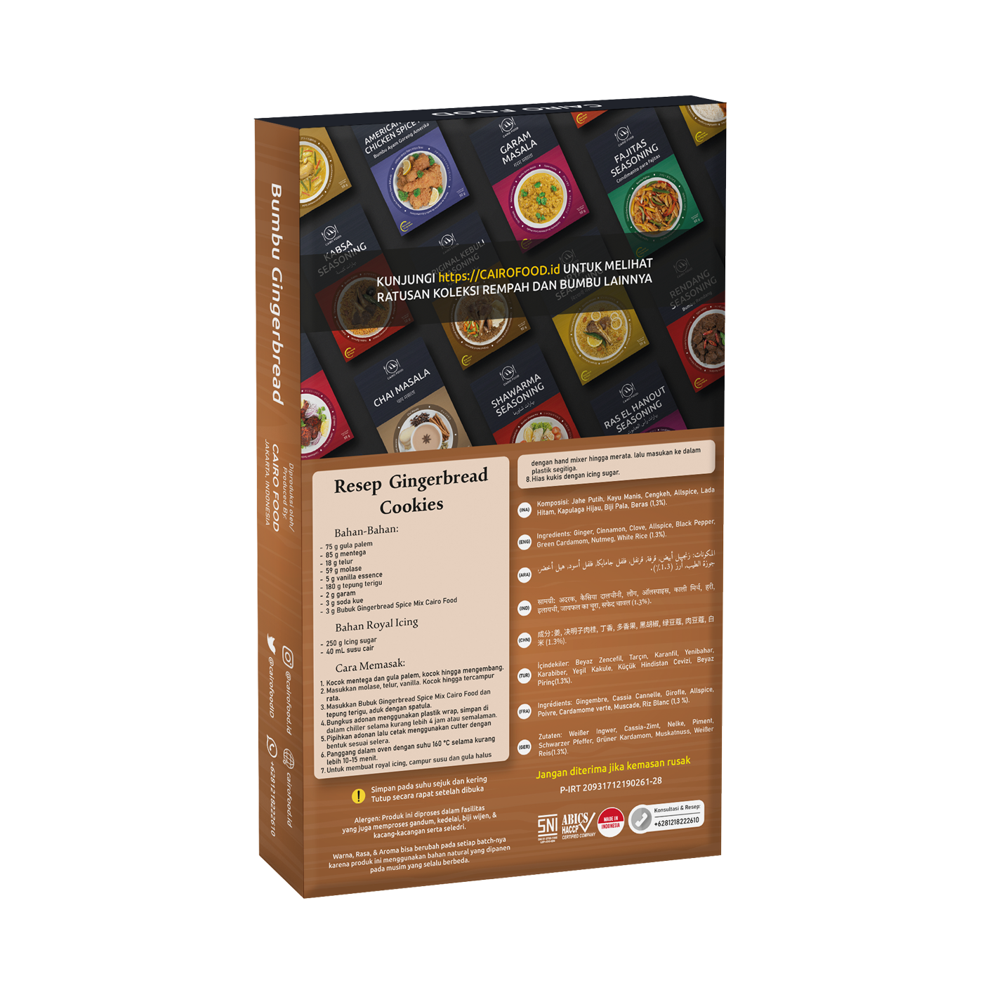 Gingerbread Spice Mix (Bumbu Gingerbread)