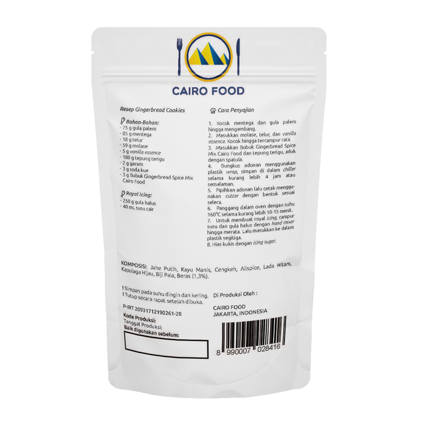 Gingerbread Spice Mix (Bumbu Gingerbread)