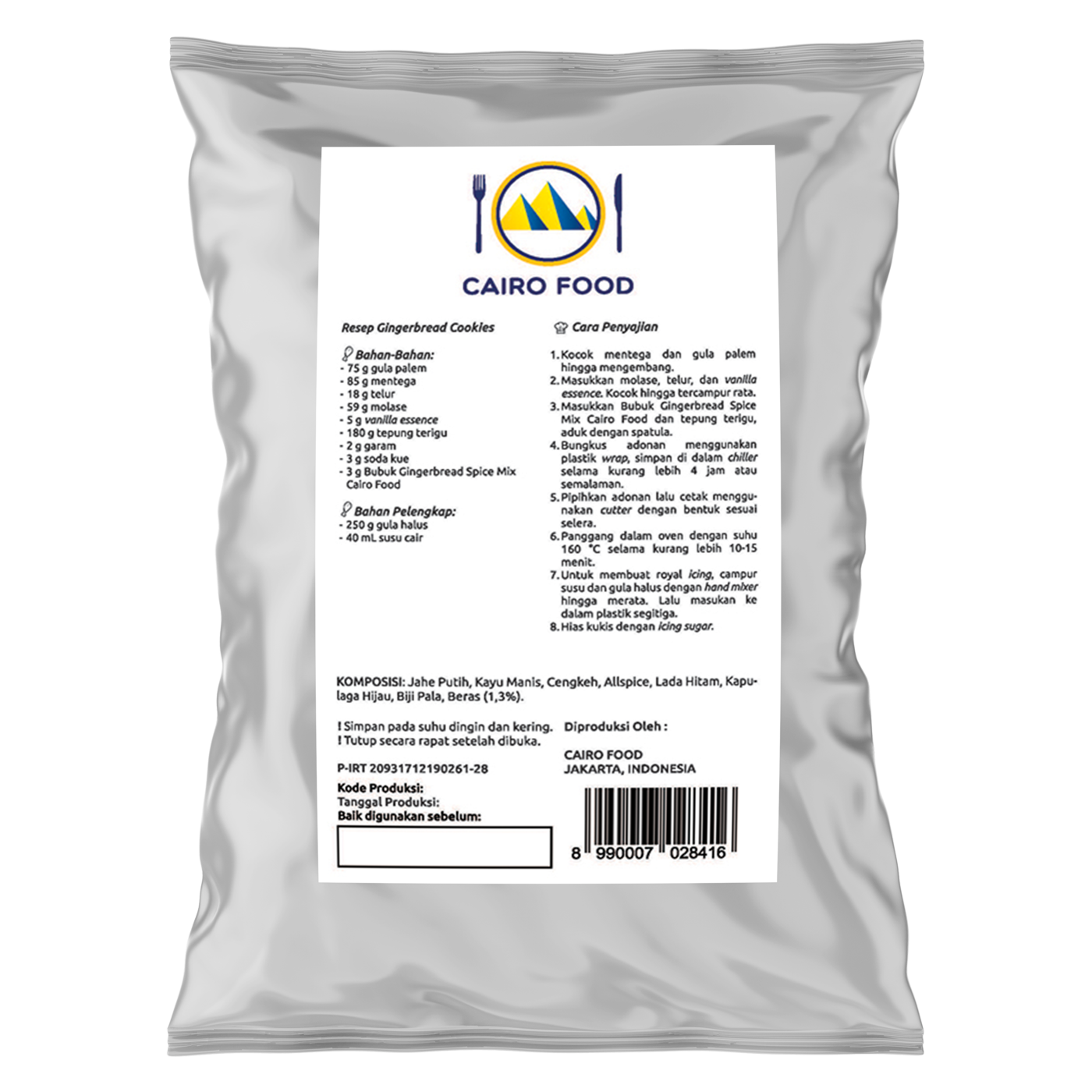 Gingerbread Spice Mix (Bumbu Gingerbread)