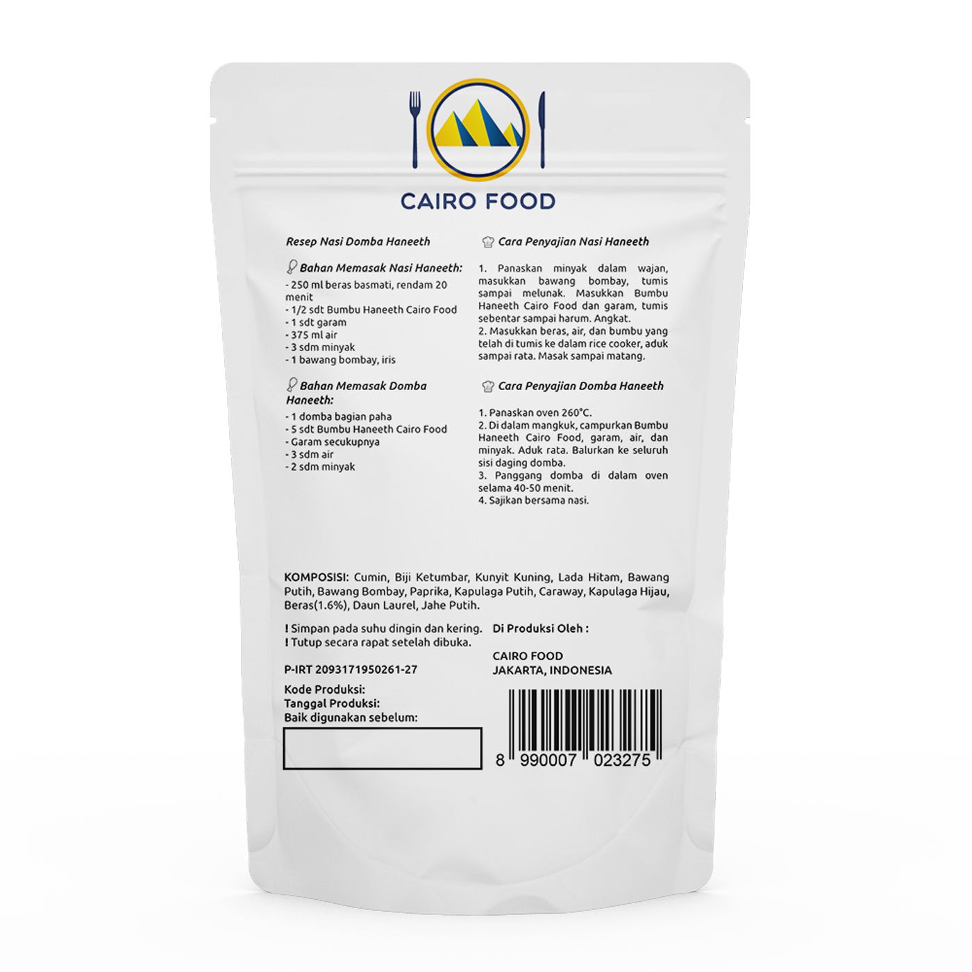 Haneeth Seasoning (Bumbu Haneeth)