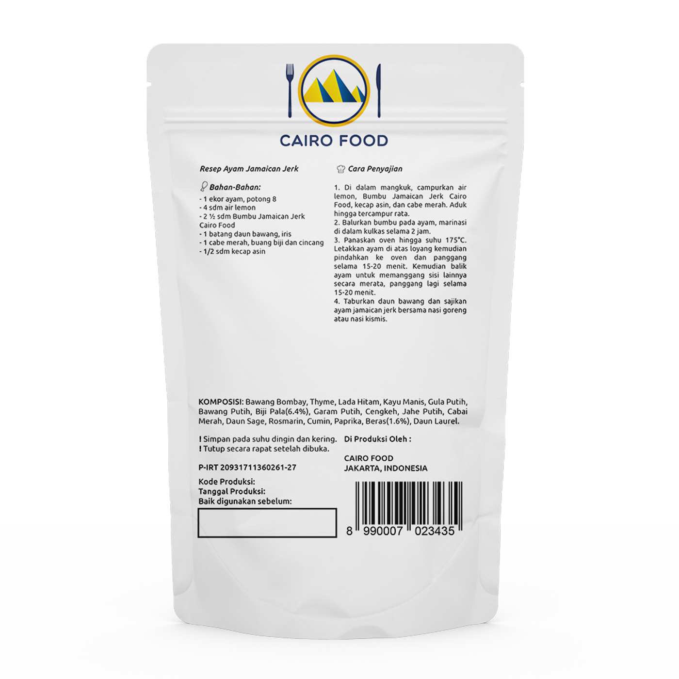 Jamaican Jerk Seasoning (Bumbu Jamaican Jerk)