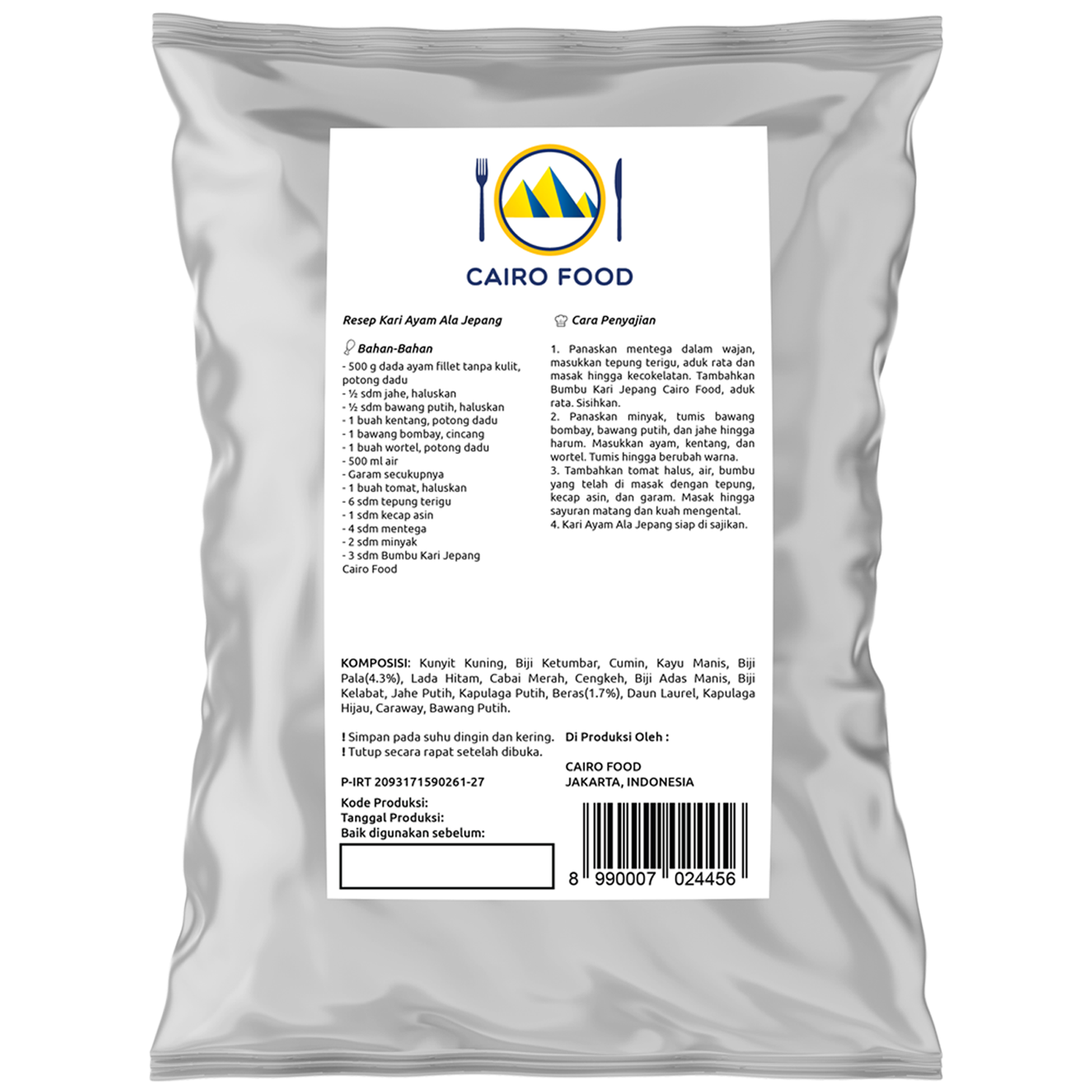 Japanese Curry Powder (Bumbu Kari Jepang)