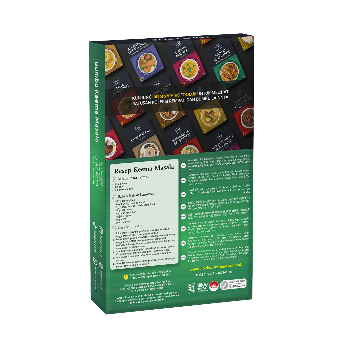 Keema Masala (Bumbu Keema Masala)